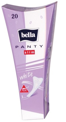 BELLA PANTI Slim White 20.      1/12
